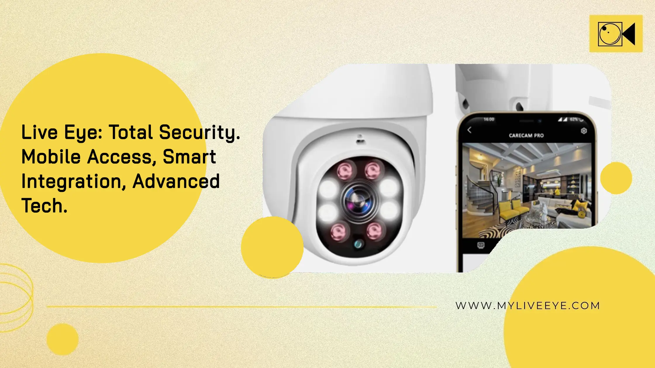 Live Eye: Revolutionizing Home Security with Remote Cameras